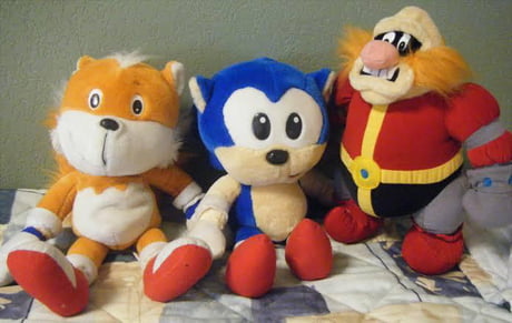 funny sonic plush