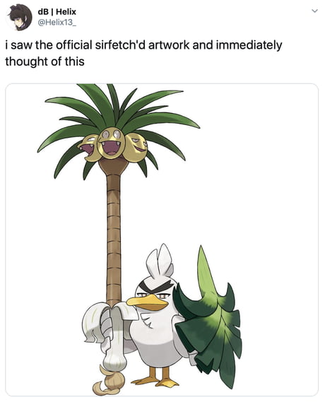 Farfetch'd and Sirfetch'd by Siplick  Pokemon art, Pokemon, Pokemon  drawings