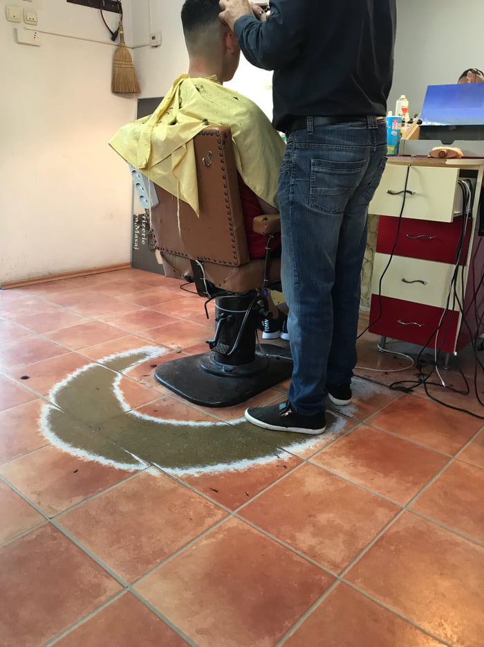 The marks a barber lefts behind trough the years