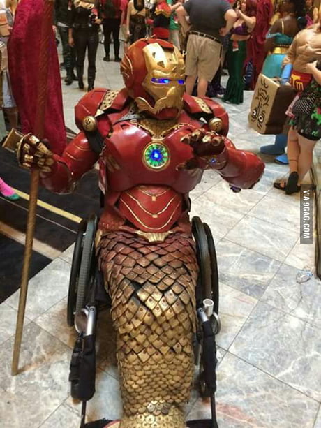 Iron Merman cosplay. c 9GAG