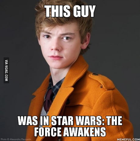 Thomas Brodie Sangster he played an officer of the First Order