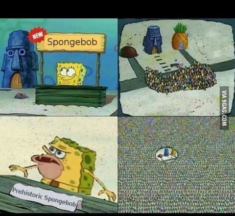 Prehistoric spongebob memes