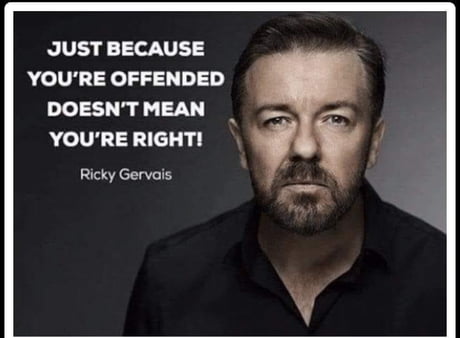 Best Funny ricky gervais Memes - 9GAG