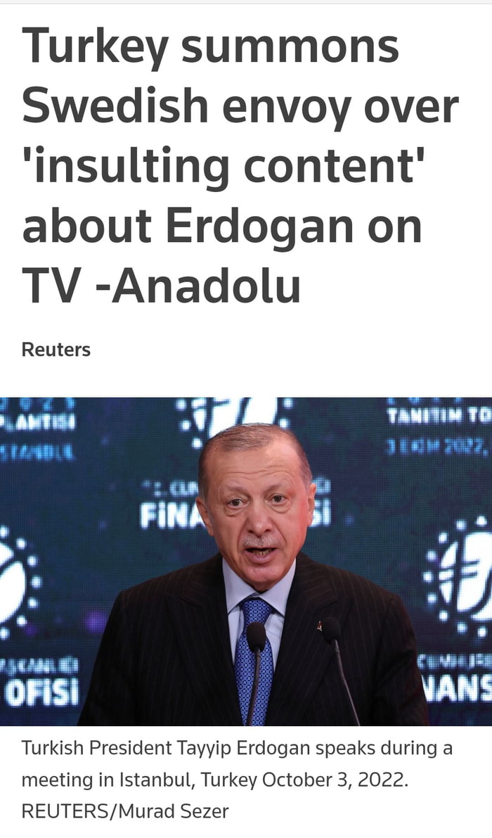 The satirical show "Swedish News" made an episode called "Kurdish News