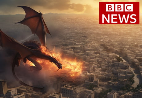 Breaking: Hamas claims Israel unleashed a dragon on Gaza and has so far burned 3,000,000 people there. The story has been confirmed by BBC.