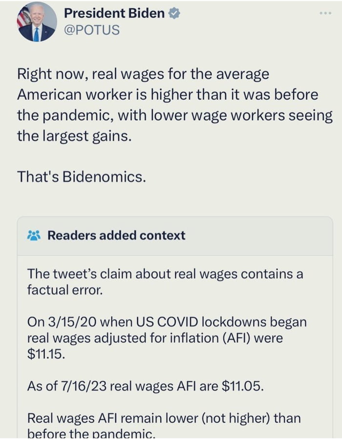 Bidenomics - 9GAG