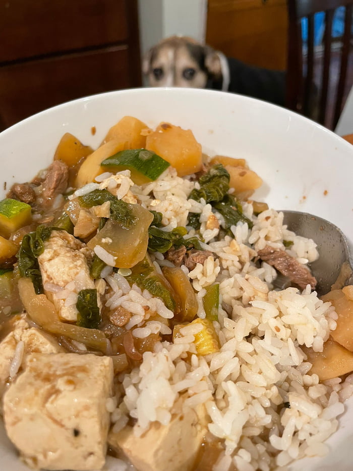 Fermented soybean stew with rice 9GAG