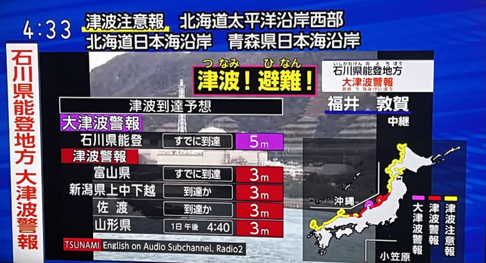 Breaking News: 7.0 Magnitude Earthquake Strikes, Tsunami Warnings ...