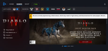 Blizzard Apologises as Battle.net Goes Down, Making Diablo 4 and More  Unplayable