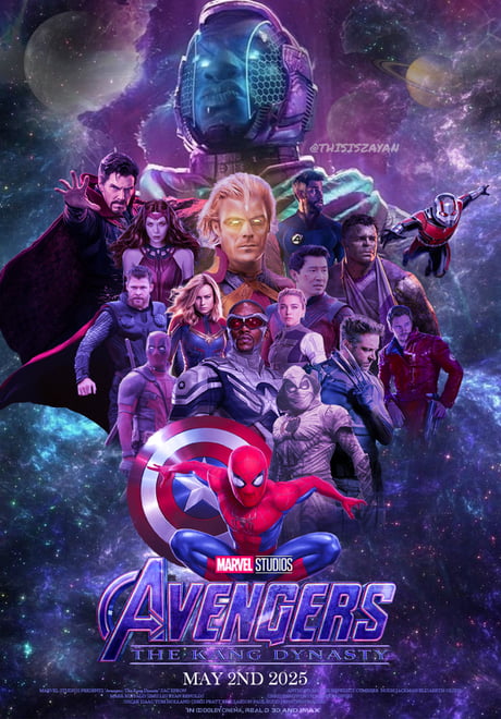 Marvel's Avengers: The Kang Dynasty Gets Epic Fan-Made Poster