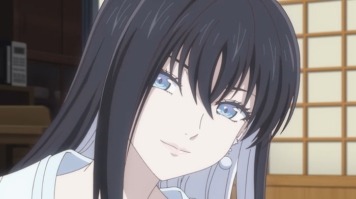 Aoi Yuki voicing a Yuki onna (snow woman) in the 2nd season of In