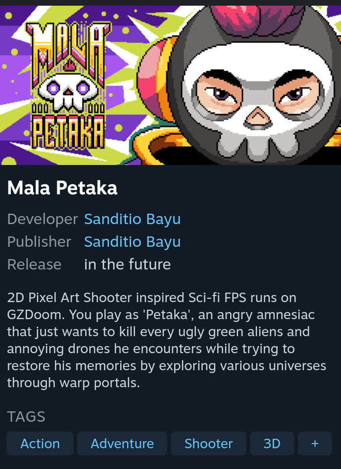 Bantu kenalan promote indie game Indonesia karyanya sendiri , cobain