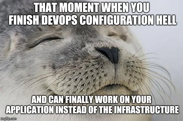 DevOps Meme For People with no time to work