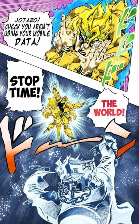 Is that Jojo reference in Jojo itself?? - 9GAG