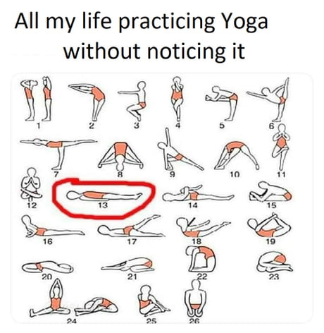 child pose in yoga le nobody* : | @reverseego | Memes