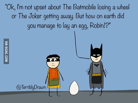 Batman and robin at it again - 9GAG