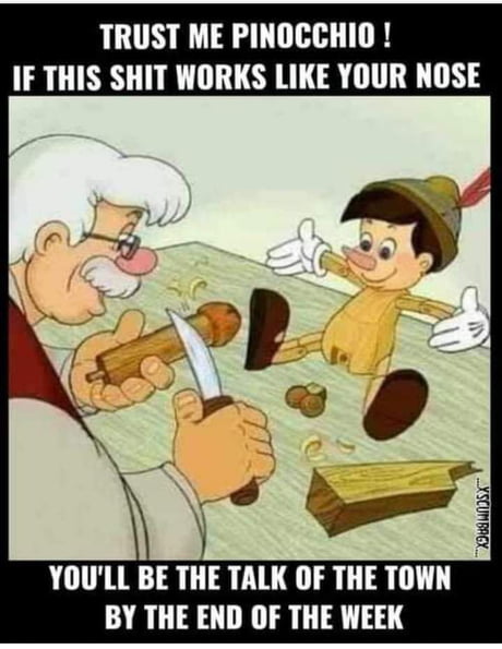 Best 30 Pinocchio Fun On 9gag