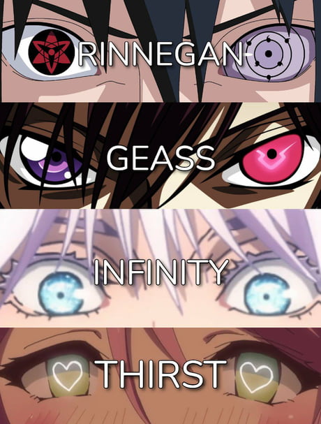 The most powerful eyes in anime - 9GAG