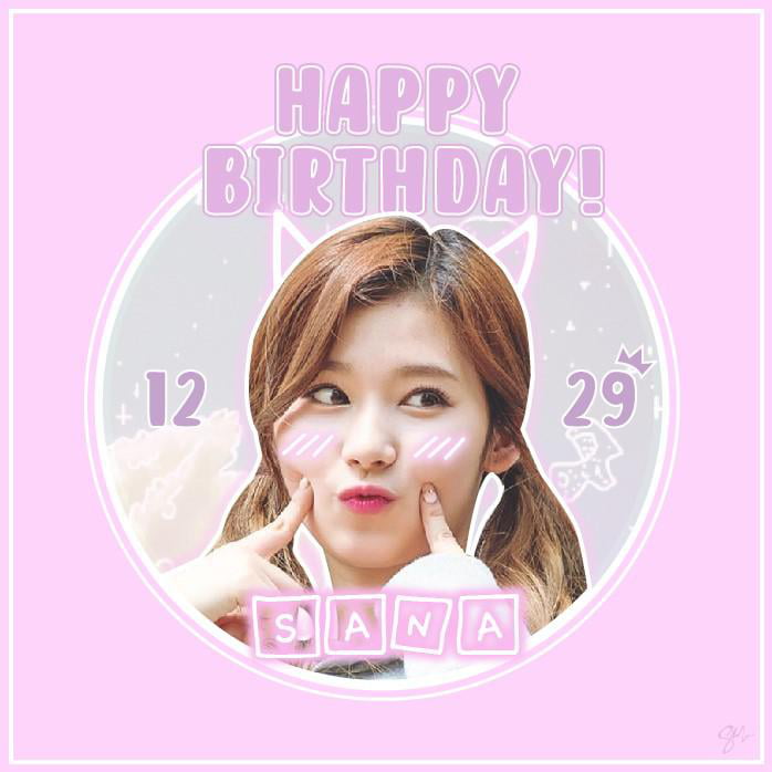 Photo : Happy Sana Day! - fanart