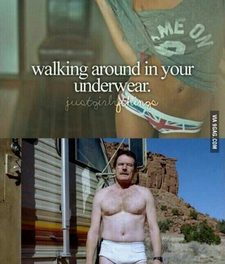 walter white in underwear Memes - Imgflip