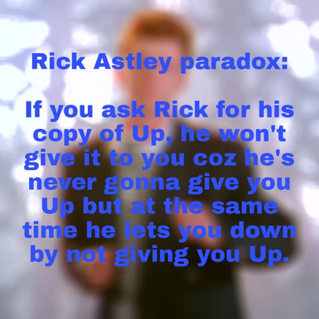 The Astley Paradox, Rickroll