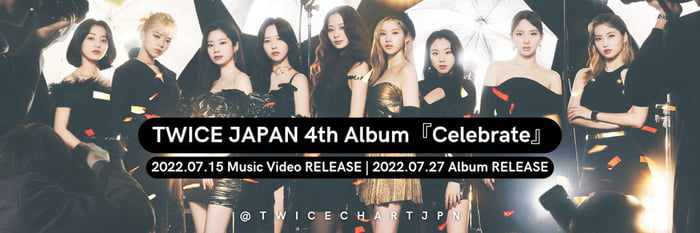 Photo : Twice Celebrate just dropped. Nayeon just bonked me into orbit.