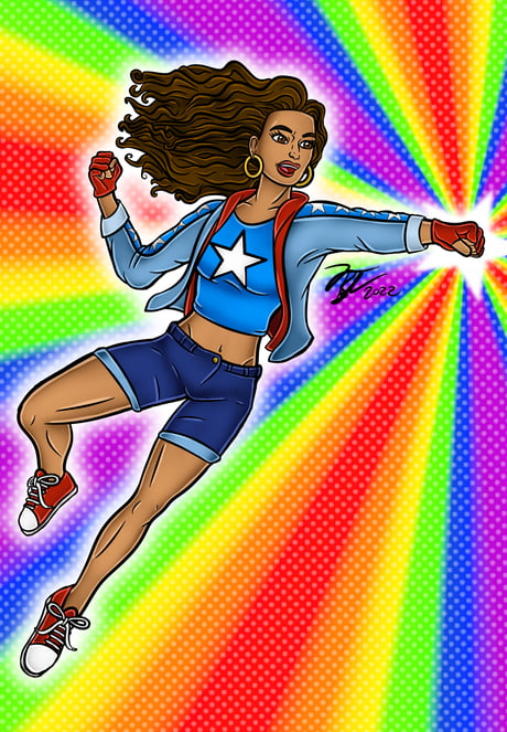 I really hope they give America her own D series I loved her in MoM Art  by me  rmarvelstudios