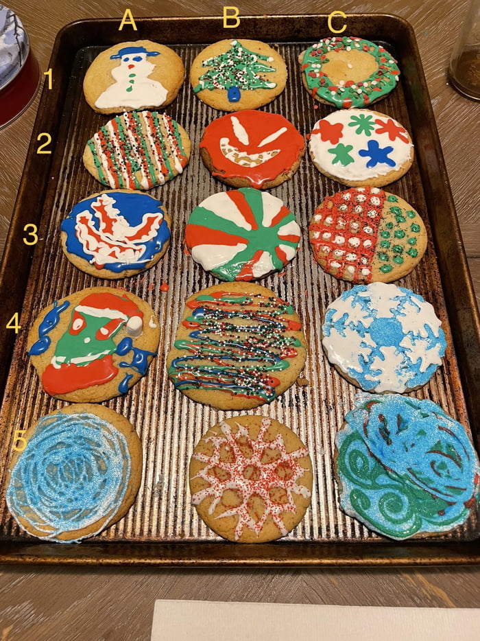Family Christmas cookie contest. Vote for your favorite. - 9GAG