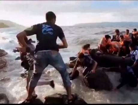 Huge respect to the aid workers