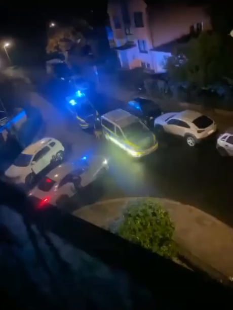 This happened yesterday in Germany. Please note that the driver who fled the scene correctly used his turn signal.