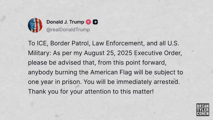 The Americans just very much okay with whatever illegal things Trump execute.