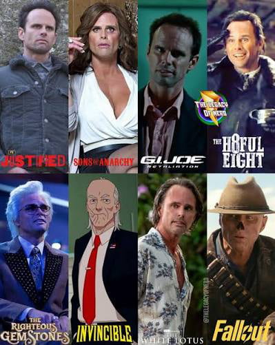 Walton Goggins what a great Actor