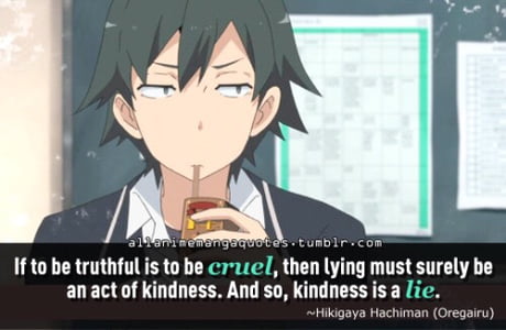 It's over (Yahari Ore no Seishun Love Comedy wa Machigatteiru. Kan) - 9GAG