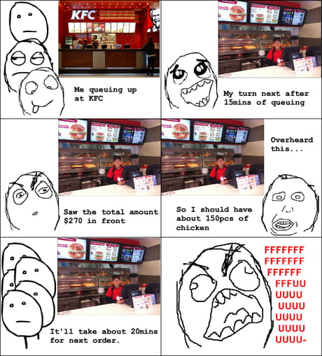 My first attempt at rage comics - 9GAG