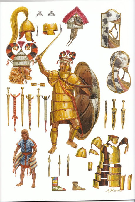 mycenaean armor