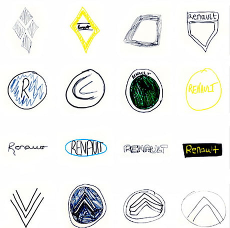 Company Asks 100 People To Draw 10 Car Logos From Memory, And The