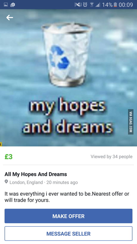 The Facebook Marketplace Is One Giant Meme 9gag
