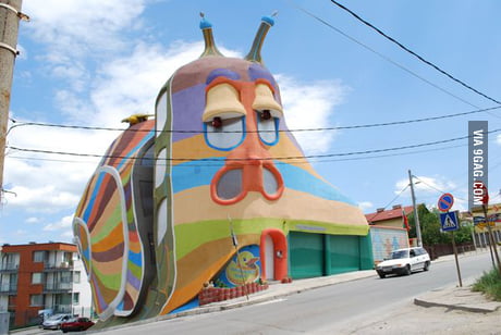 In Response To The Chicken Church Post Here In Bulgaria We Have The Snail House 9gag