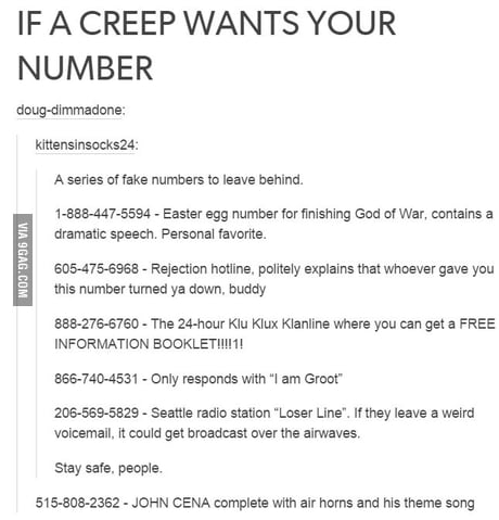 778-330-2389 is a rick roll number. - 9GAG