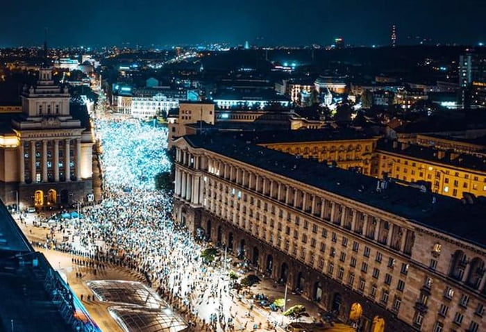 Anti corruption protests in Bulgaria
