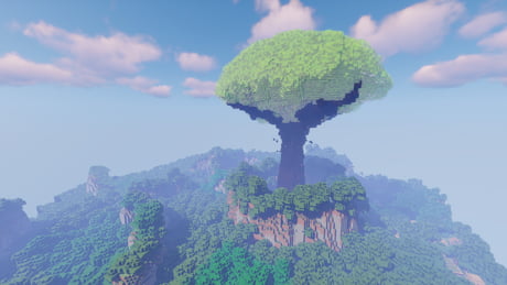 Kokiri Forest and Inside the Deku Tree Minecraft Map