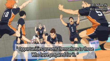 Haikyuu Quotes Anime In 9gag