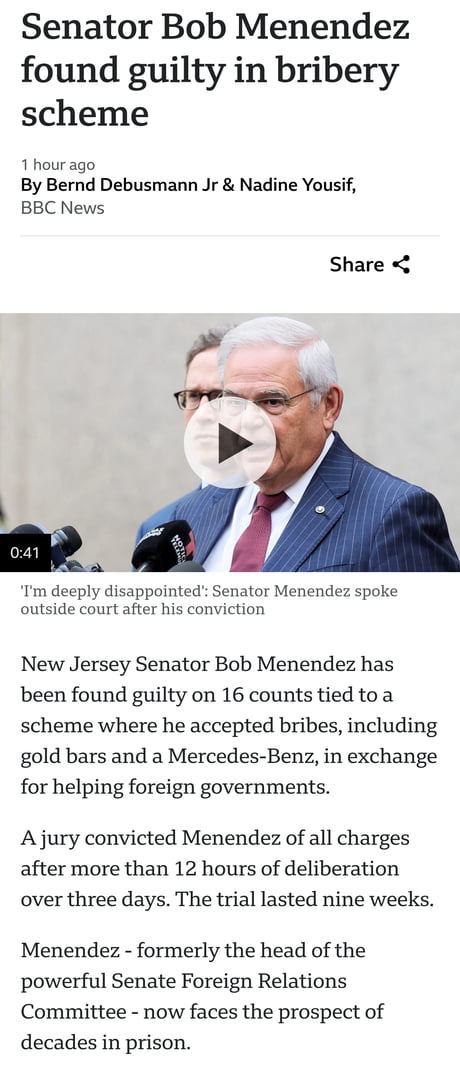 Best Funny bob menendez Memes - 9GAG