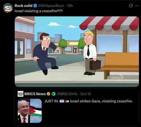 Who ever heard of an Israeli ceasefire? nonsense
