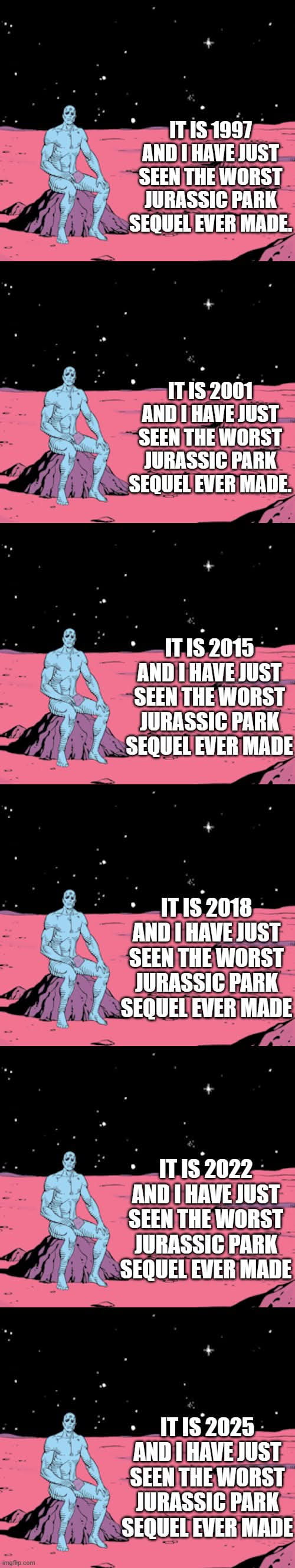 I'm tired of this franchise