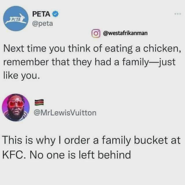 Keeping the family together in a bucket