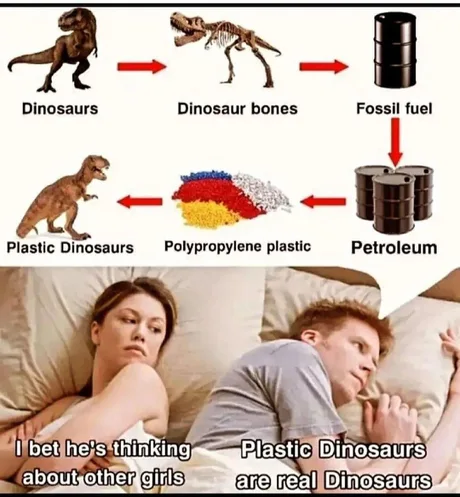 Clarifying - They are not REAL dinosaurs. They are made of REAL dinosaurs