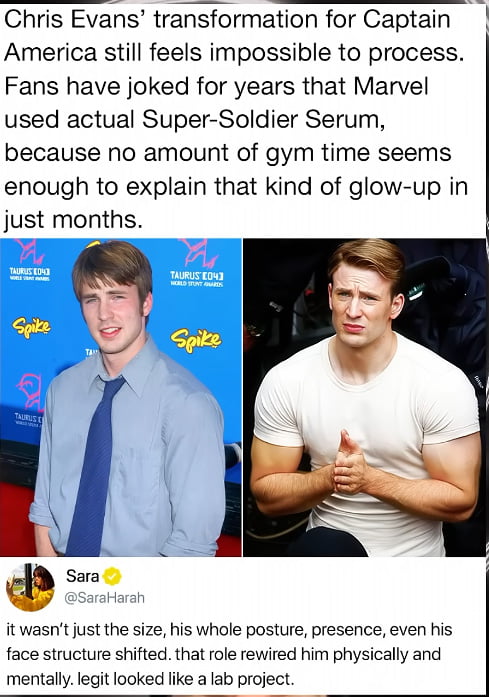 Yeah, the serum is called steroid