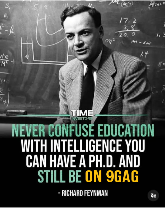 Some deep wisdom