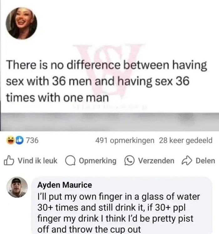 He got a point.